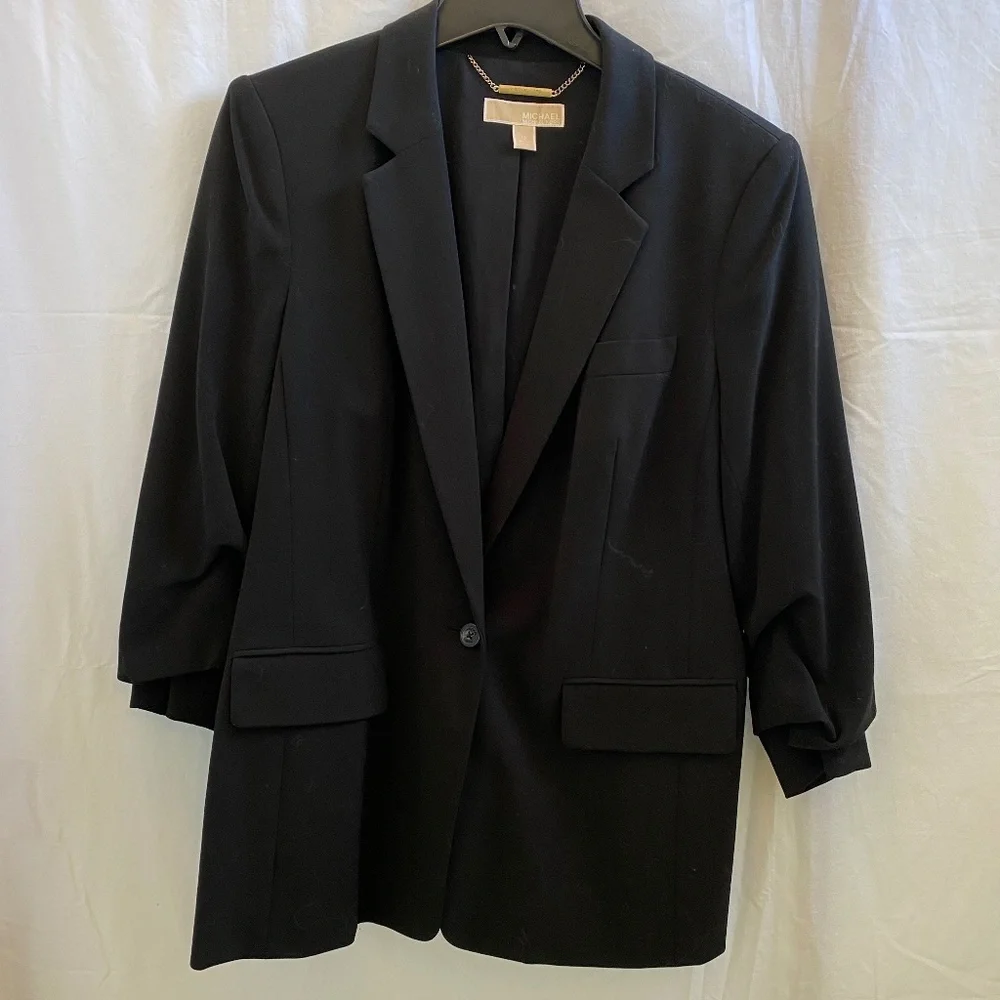 Michael Kors Blazer - Ruched Sleeve - Women's Size: 12 EUC